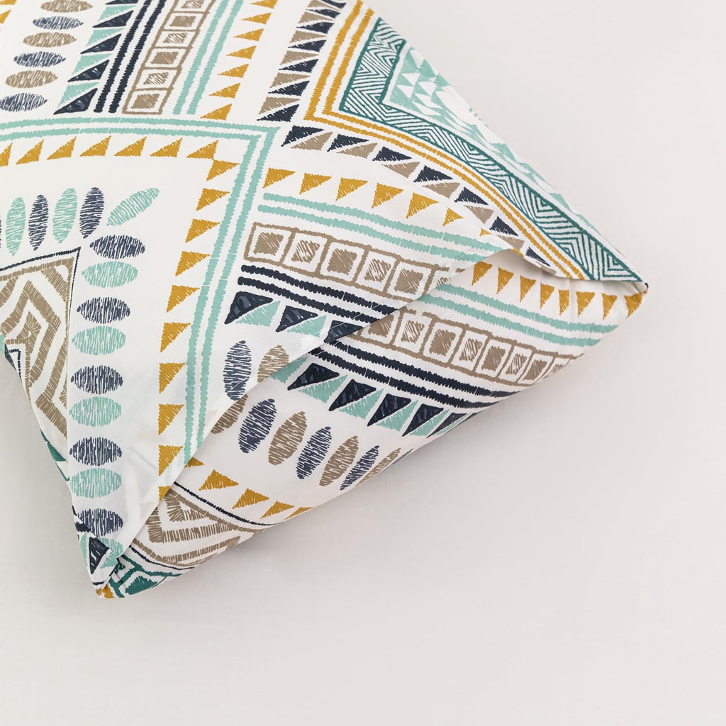 Susybao Cotton Boho Geometric Pillowcases Set