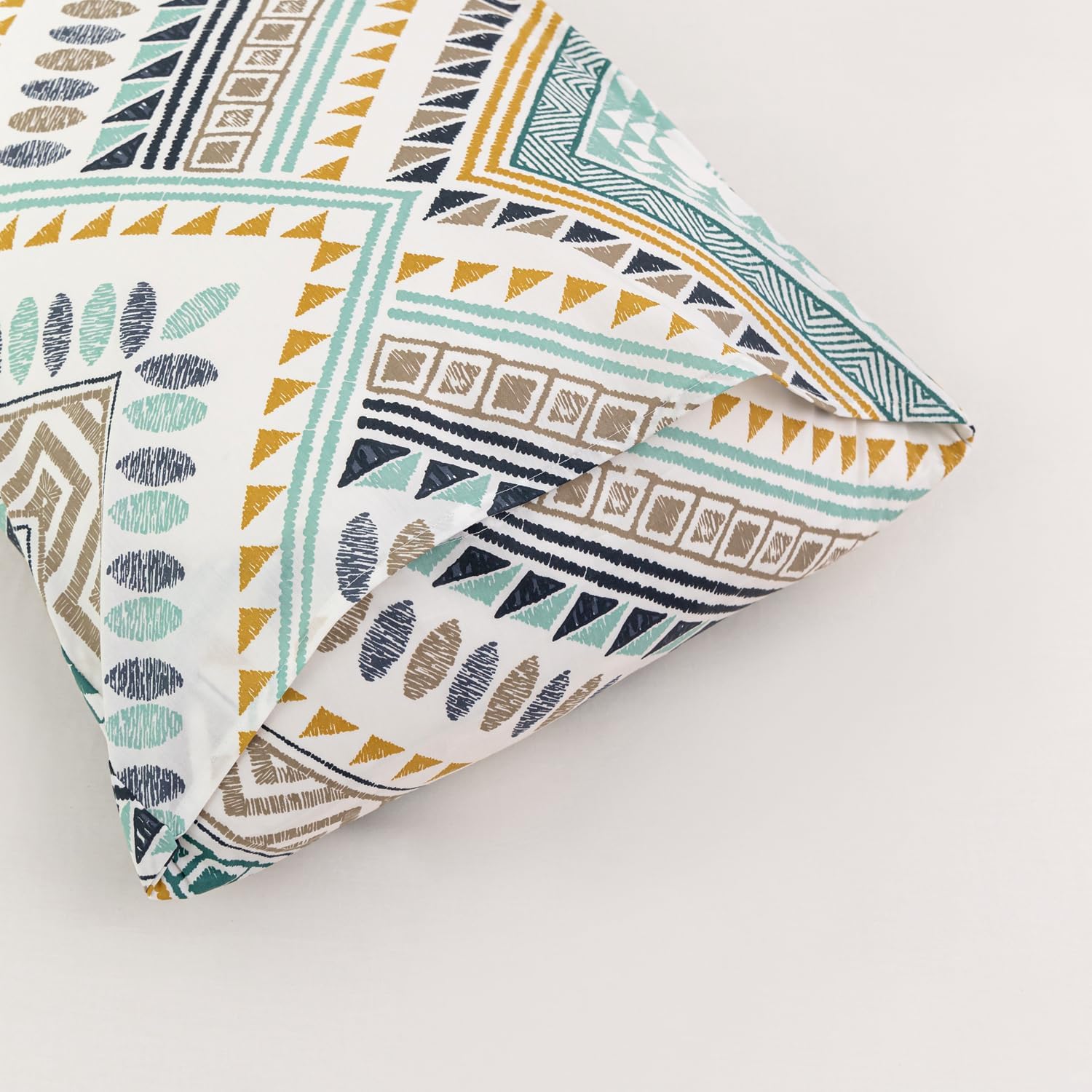 Susybao Cotton Boho Geometric Pillowcases Set