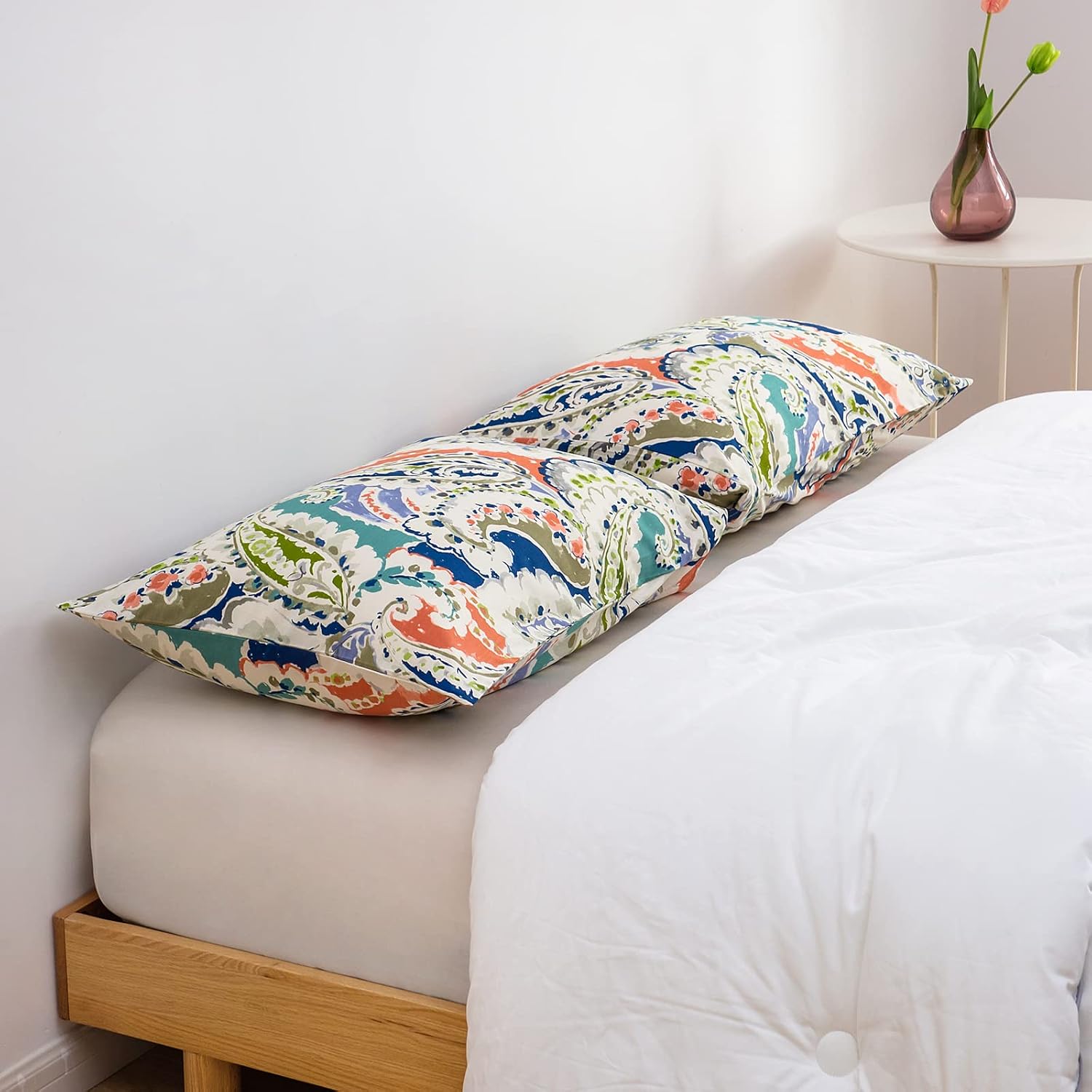 Yuheguoji Cotton Paisley Boho Pillowcases Set