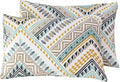 Susybao Cotton Boho Geometric Pillowcases Set